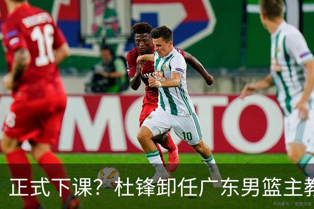 正式下课？杜锋卸任广东男篮主教练，未来或接替郭士强成男篮新帅